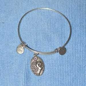 Alex and Ani Silver Pegasus Charm Bracelet